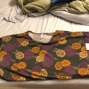 Floral Lularoe Irma 2XL